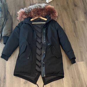 Mackage Rena-X Twill Parka Jacket S